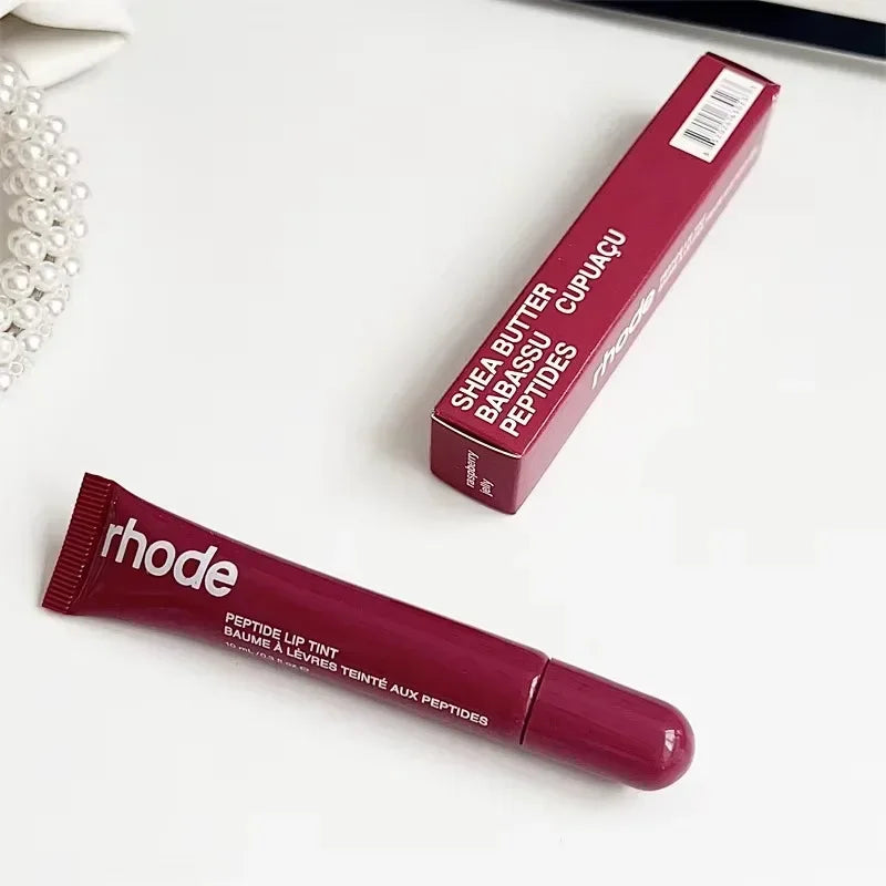 Rhode Makeup Portable Soft Silicone Storage Bag Gifts Cover Charm Woman Cosmetic Mirror Lipstick Blush Moisturizing Lip Gloss