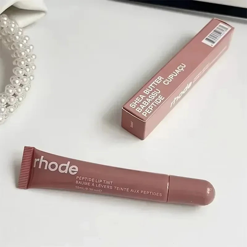 Rhode Popular Data Cake Plum Pocket Blusher Lip Gloss Long Lasting Moisturizing Essence Makeup Care 11 Colour Lip Liner Beauty