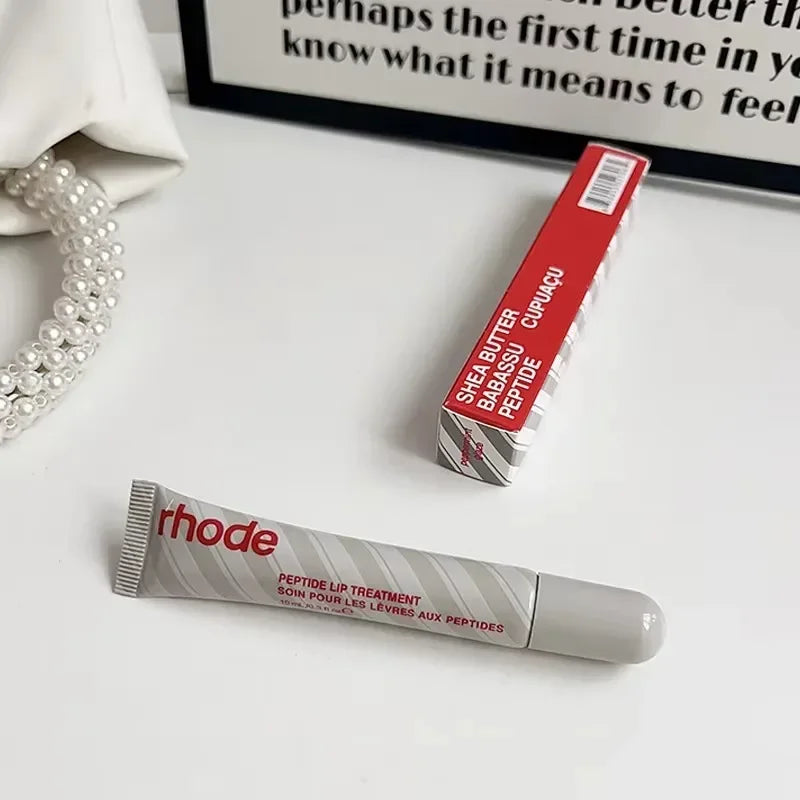 Rhode Popular Data Cake Plum Pocket Blusher Lip Gloss Long Lasting Moisturizing Essence Makeup Care 11 Colour Lip Liner Beauty