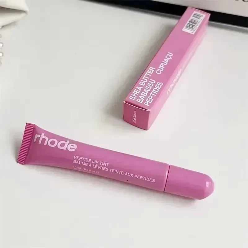 Rhode Popular Data Cake Plum Pocket Blusher Lip Gloss Long Lasting Moisturizing Essence Makeup Care 11 Colour Lip Liner Beauty
