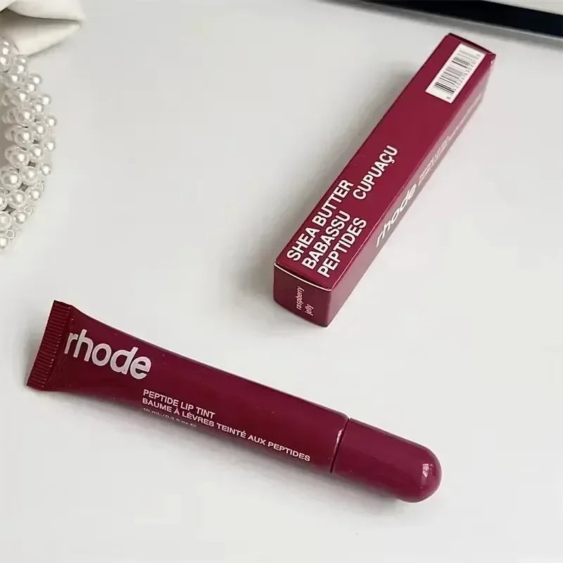 Rhode Popular Data Cake Plum Pocket Blusher Lip Gloss Long Lasting Moisturizing Essence Makeup Care 11 Colour Lip Liner Beauty
