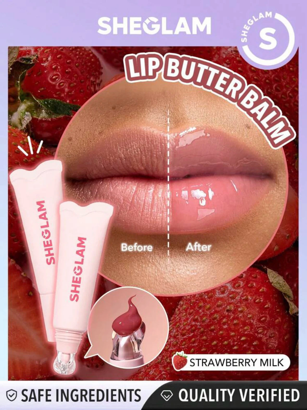 Sheglam Colored Lip Gloss 10ml Lipglaze Moisturise Nourishing Dilute Lip Wrinkles Mirror Liquid Lipstick Makeup Beauty Cosmetic