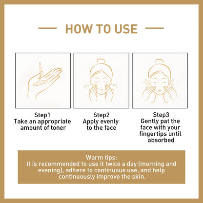 150ML Rice Toner Brightening Lifting Oil Control Smoothing Facial Wrinkles Shrink Pores eep Facial Cleanser For Young Glowy
