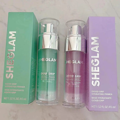 SHEGLAM GOOD GRIP Hydrating Primer Glue Pre-Makeup Gel 45ml Moisture Oil Control Invisible Pores Natural Bare Face Effect Makeup