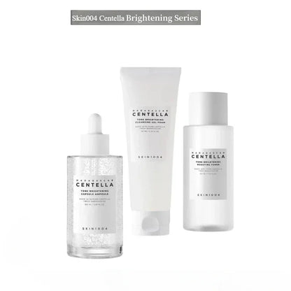 Skin1004 Korean Centella Moisturizing Toner Facial Cleanser and Brightening Face Serum Soothing Skincare Original Products Set