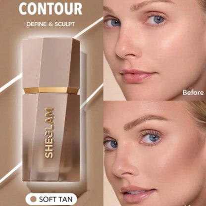 Sheglam Liquid Contouring Multi-purpose Contouring Liquid Grey Shade Waterproof Matte Finish Face Shape Soft Tan Wholesale