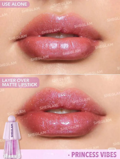 sheglam make up Lip Oil Plumping Lipgloss Long Lasting Fade Glitter Lip Glaze No-Sticky Lip Care makeup brushes
