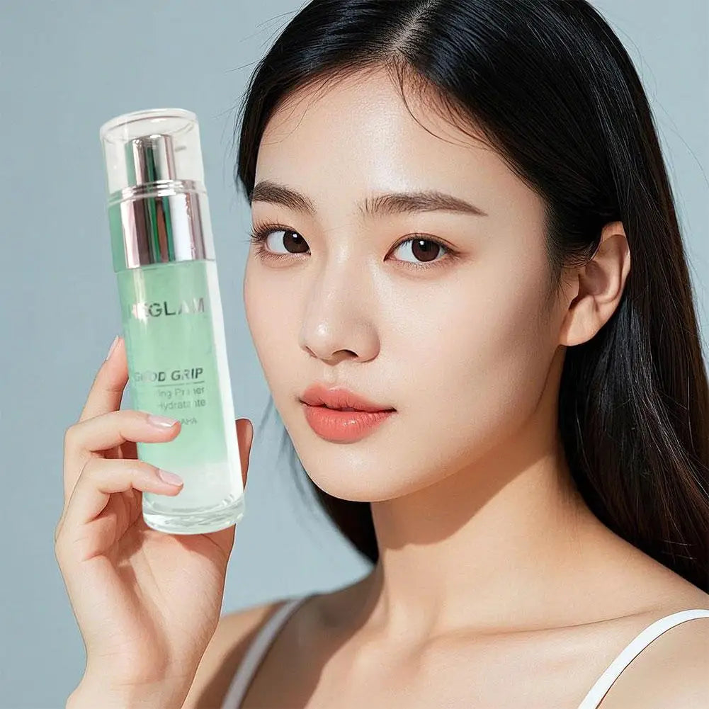 SHEGLAM GOOD GRIP Hydrating Primer Glue Pre-Makeup Gel 45ml Moisture Oil Control Invisible Pores Natural Bare Face Effect Makeup