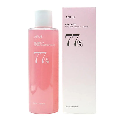 Peach 77% Nicotinic Acid Essence Conditioning Toner 250mL Moisturizing Brightening Facial Skin Korean Cosmetics