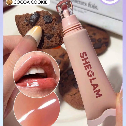 Sheglam Colored Lip Gloss 10ml Lipglaze Moisturise Nourishing Dilute Lip Wrinkles Mirror Liquid Lipstick Makeup Beauty Cosmetic
