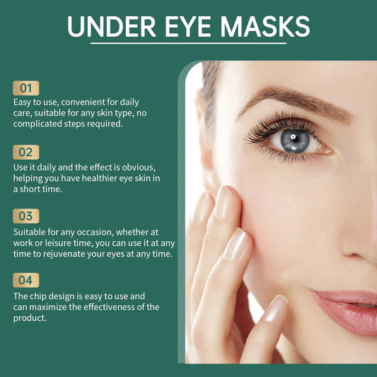 Cucumber Eye Mask Lifting Eye Patches Reduce Fine Lines Firming Eye Bags Removal Dark Circles Lightening Moisturizing Eye Care