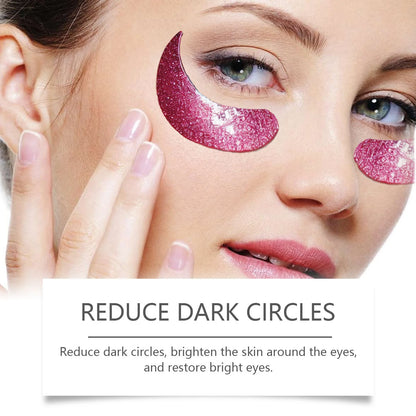 Collagen Eye Mask Hyaluronic Acid Anti Dark Circles Eye Bags Removal Reduce Fine Lines Tighten Moisturizing Skincare Eye Patches