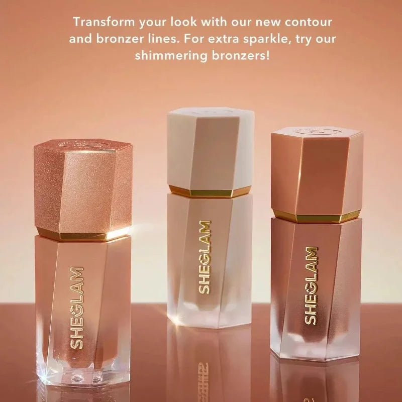 Sheglam Liquid Contouring Multi-purpose Contouring Liquid Grey Shade Waterproof Matte Finish Face Shape Soft Tan Wholesale