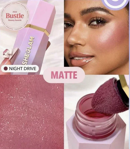 Multifunction Sheglam Liquid Toning Blush Brightening Complexion Easy To Push Natural, Waterproof Face Makeup