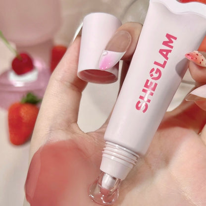 Sheglam Colored Lip Gloss 10ml Lipglaze Moisturise Nourishing Dilute Lip Wrinkles Mirror Liquid Lipstick Makeup Beauty Cosmetic