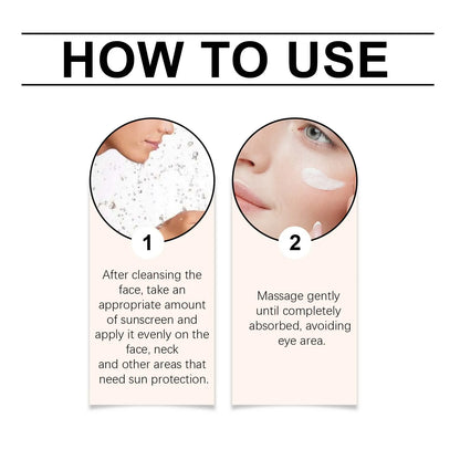 Rice Sunscreen SPF50 Korean High Sun Protection Solate Ultraviolet Ray Outdoor Oil Control Hydrating Moisturizing Body Skin Care