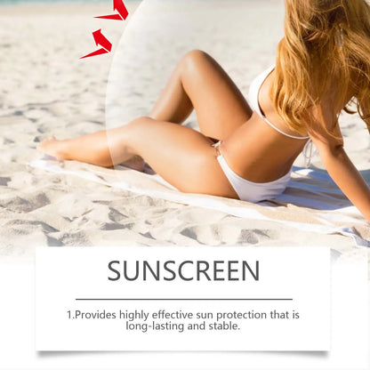Rice Sunscreen SPF50 Korean High Sun Protection Solate Ultraviolet Ray Outdoor Oil Control Hydrating Moisturizing Body Skin Care