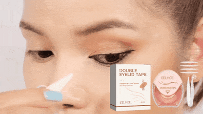EELHOE Double Eyelid Tape  Natural Traceless Breathable Durable Sweat Proof Waterproof Invisible Double Eyelid Adhesive
