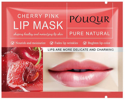 Wholesale Hydrating Collagen Lip Moisturizing Sheet Pouqur Light Lines Crystal Material Lip Mask Patch