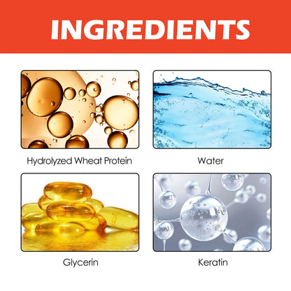 Hoygi 500ml Leave-In Hair Mask Long-Lasting Fragrance Soft Repair Treatment for End-Damaged Hair from Ironing Dyeing Dryness