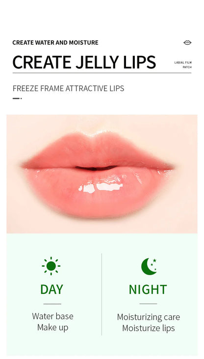 Wholesale Hydrating Collagen Lip Moisturizing Sheet Pouqur Light Lines Crystal Material Lip Mask Patch