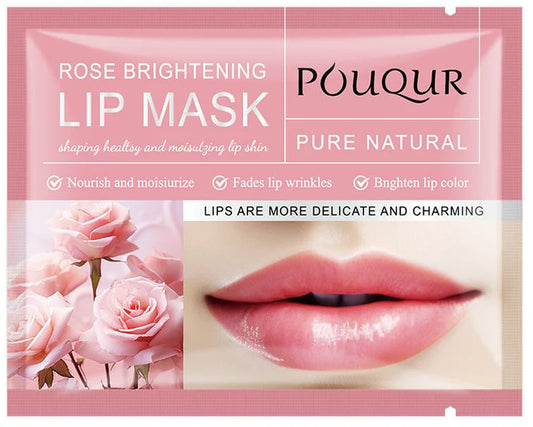 Wholesale Hydrating Collagen Lip Moisturizing Sheet Pouqur Light Lines Crystal Material Lip Mask Patch
