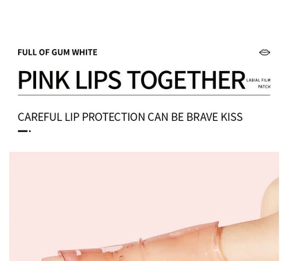 Wholesale Hydrating Collagen Lip Moisturizing Sheet Pouqur Light Lines Crystal Material Lip Mask Patch