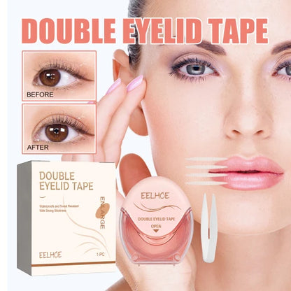 EELHOE Double Eyelid Tape  Natural Traceless Breathable Durable Sweat Proof Waterproof Invisible Double Eyelid Adhesive