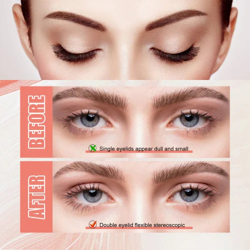 EELHOE Double Eyelid Tape  Natural Traceless Breathable Durable Sweat Proof Waterproof Invisible Double Eyelid Adhesive