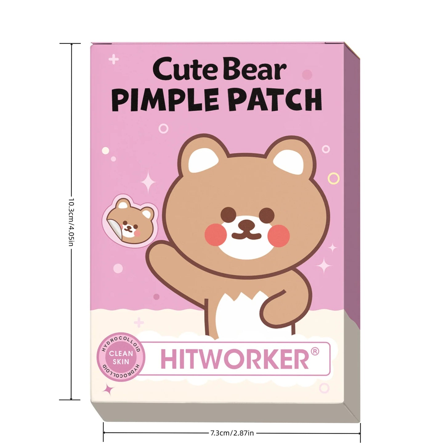 Pimple Patches for Face, Hydrocolloid  Acne Patches, Hydrocolloid Patches for Covering Zits and Blemishes, Spot Stickers