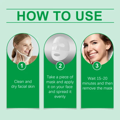 Hoygi Collagen Soothing Mask Gently Moisturizes And Hydrates The Facial Skin  Making It Delicate  Smooth  Bright And