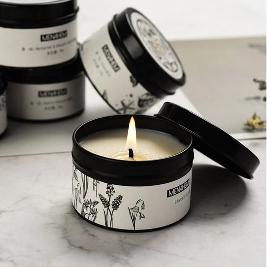 Factory Direct Custom Soy Wax Travel Tin Scented Candle Gift Set Handmade for Home Decoration Holidays & Bars-Private Label