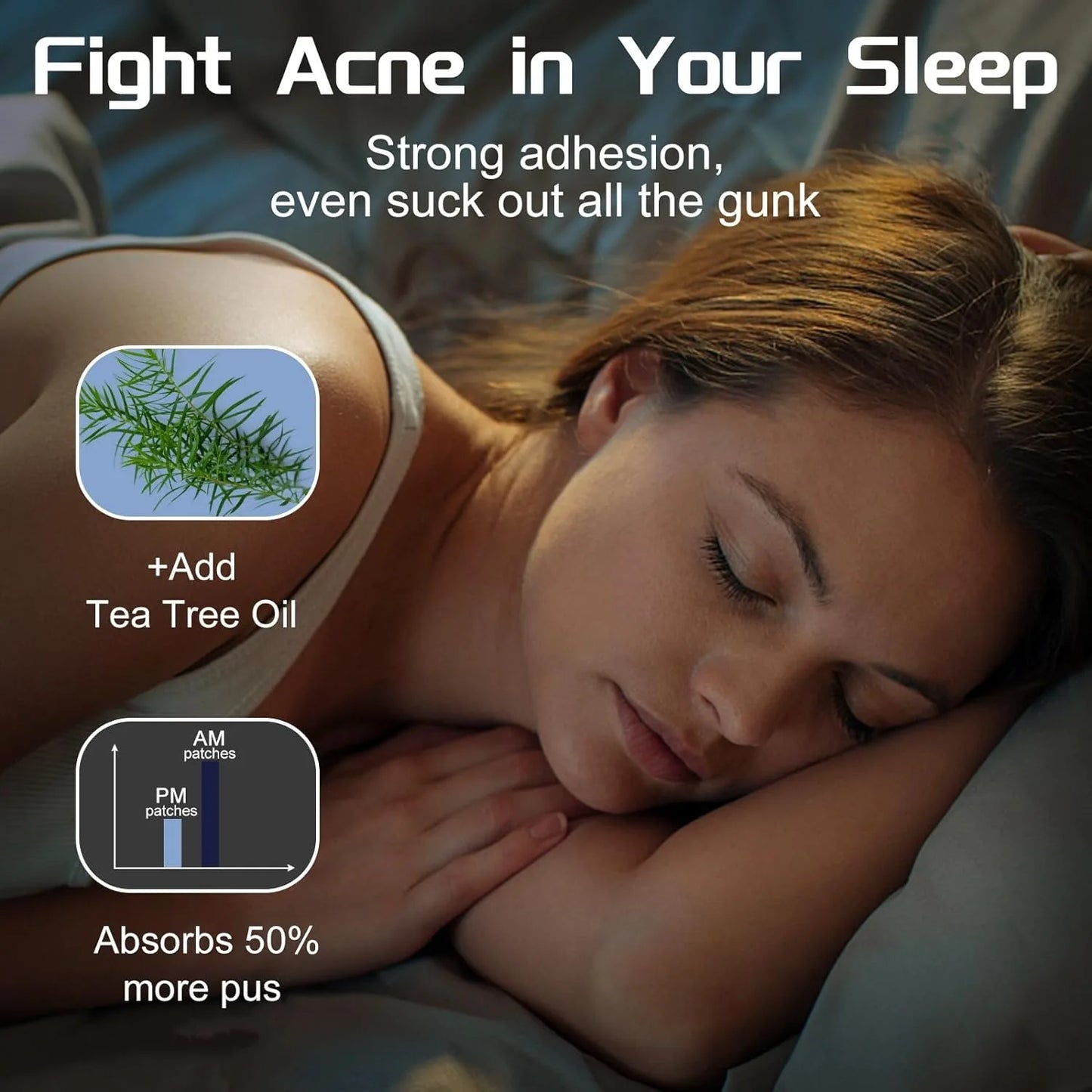 Pimple Patches for Face, Hydrocolloid  Acne Patches, Hydrocolloid Patches for Covering Zits and Blemishes, Spot Stickers