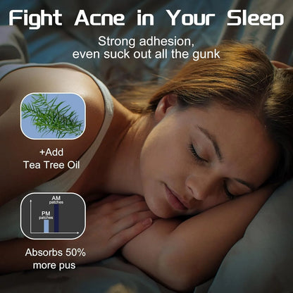 Pimple Patches for Face, Hydrocolloid  Acne Patches, Hydrocolloid Patches for Covering Zits and Blemishes, Spot Stickers