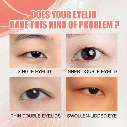 EELHOE Double Eyelid Tape  Natural Traceless Breathable Durable Sweat Proof Waterproof Invisible Double Eyelid Adhesive