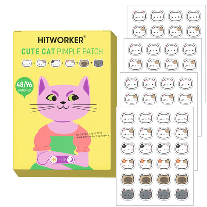 Pimple Patches for Face, Hydrocolloid Acne Patches, Hydrocolloid Patches for Covering Zits and Blemishes, Spot Stickers
