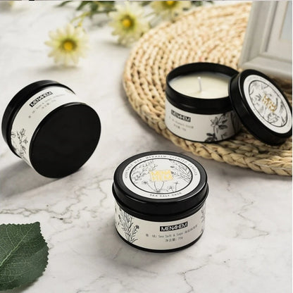 Factory Direct Custom Soy Wax Travel Tin Scented Candle Gift Set Handmade for Home Decoration Holidays & Bars-Private Label