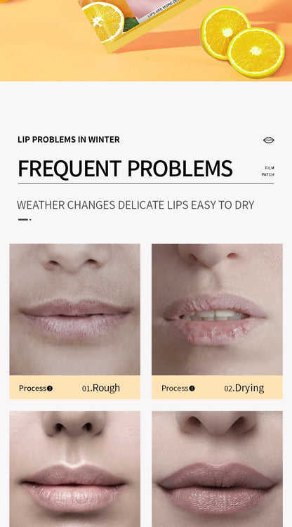 Wholesale Hydrating Collagen Lip Moisturizing Sheet Pouqur Light Lines Crystal Material Lip Mask Patch