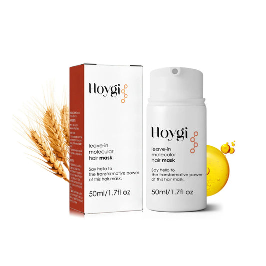 Hoygi 500ml Leave-In Hair Mask Long-Lasting Fragrance Soft Repair Treatment for End-Damaged Hair from Ironing Dyeing Dryness