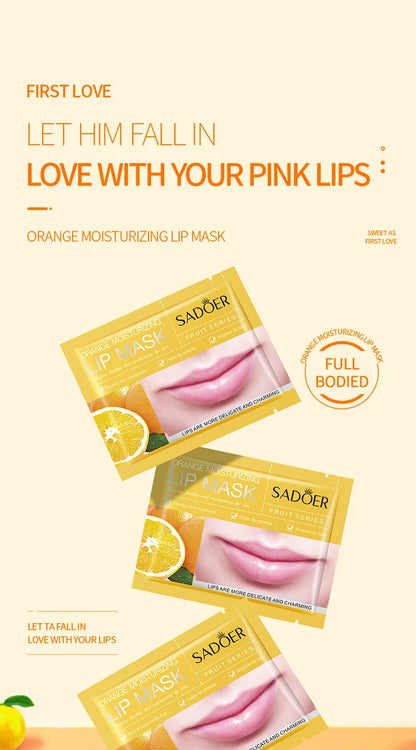 Wholesale Hydrating Collagen Lip Moisturizing Sheet Pouqur Light Lines Crystal Material Lip Mask Patch