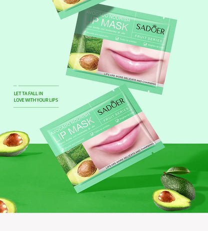 Wholesale Hydrating Collagen Lip Moisturizing Sheet Pouqur Light Lines Crystal Material Lip Mask Patch
