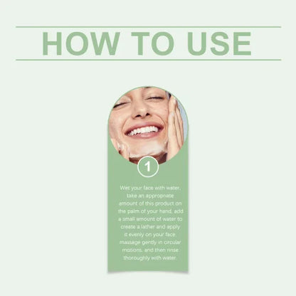 OUHOE Cleanser Gently Cleanser Facial Skin Hydrating And Hydrating Refreshing Daily Skincare Beauty Cleanser
