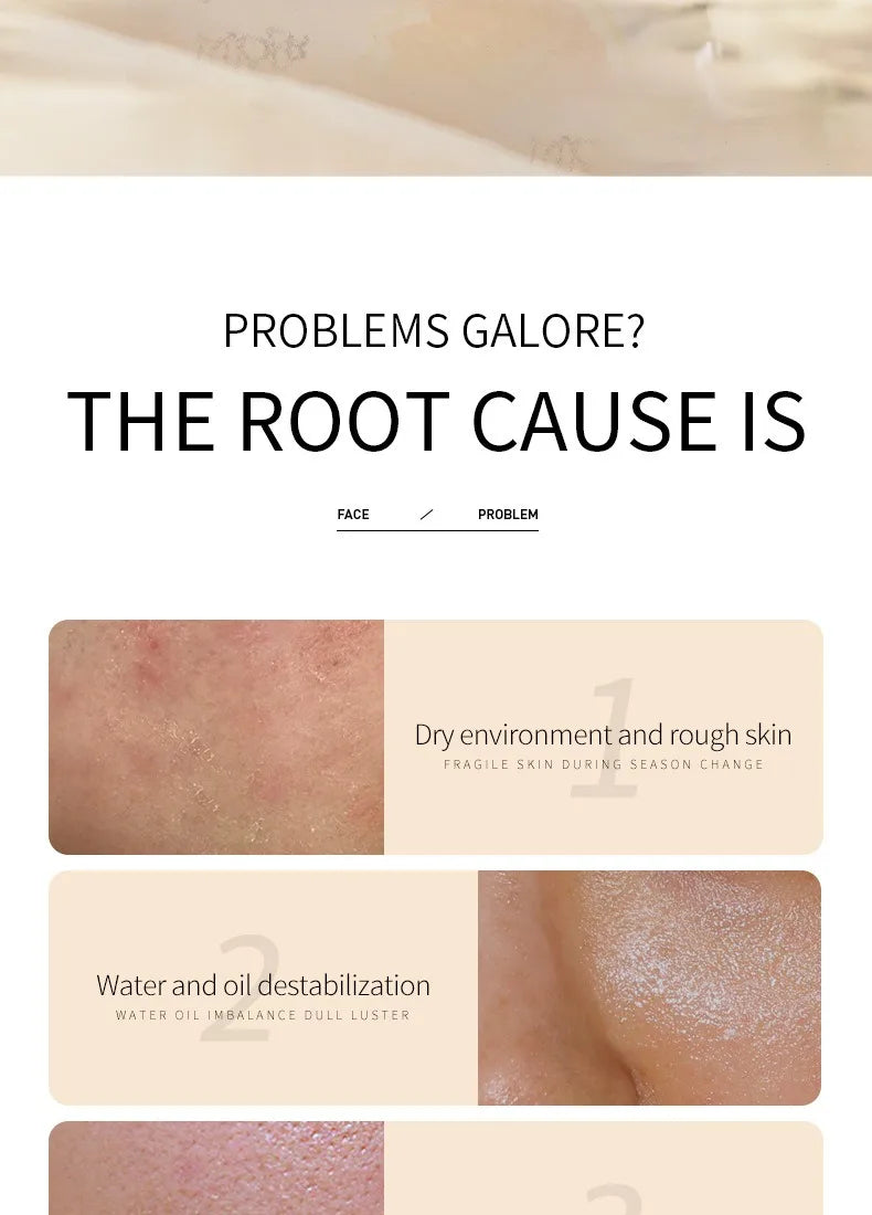 BIOAOUA Rice Puree Series Reduces Wrinkles Softens The Skin Enhances Skin Texture Moisturizes Nourishes The Skin Cleanses Face