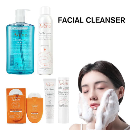 Avene Deep Cleansing Cleanser Removes Face Dirt Whitening Cream Facial Moisturizing Gel Smoothing Cold Cream Skin Care