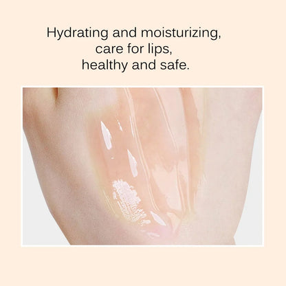 5.5g Lip Sleep Mask Night Sleep Maintenance Moisturizing Lip Gloss Bleach Cream Nourishing Lip Care Strawberry Honey