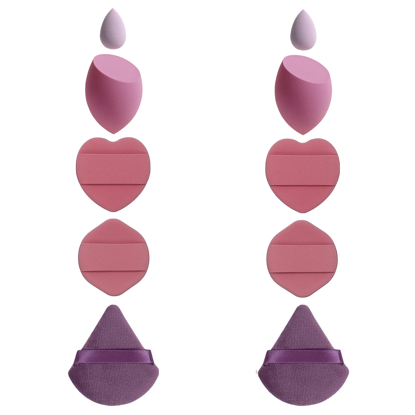 10/20/40/60Pcs Makeup Sponge, Multi-Functional Makeup Tool, Becomes Larger When Exposed to Water, Suitable for All Skin Types