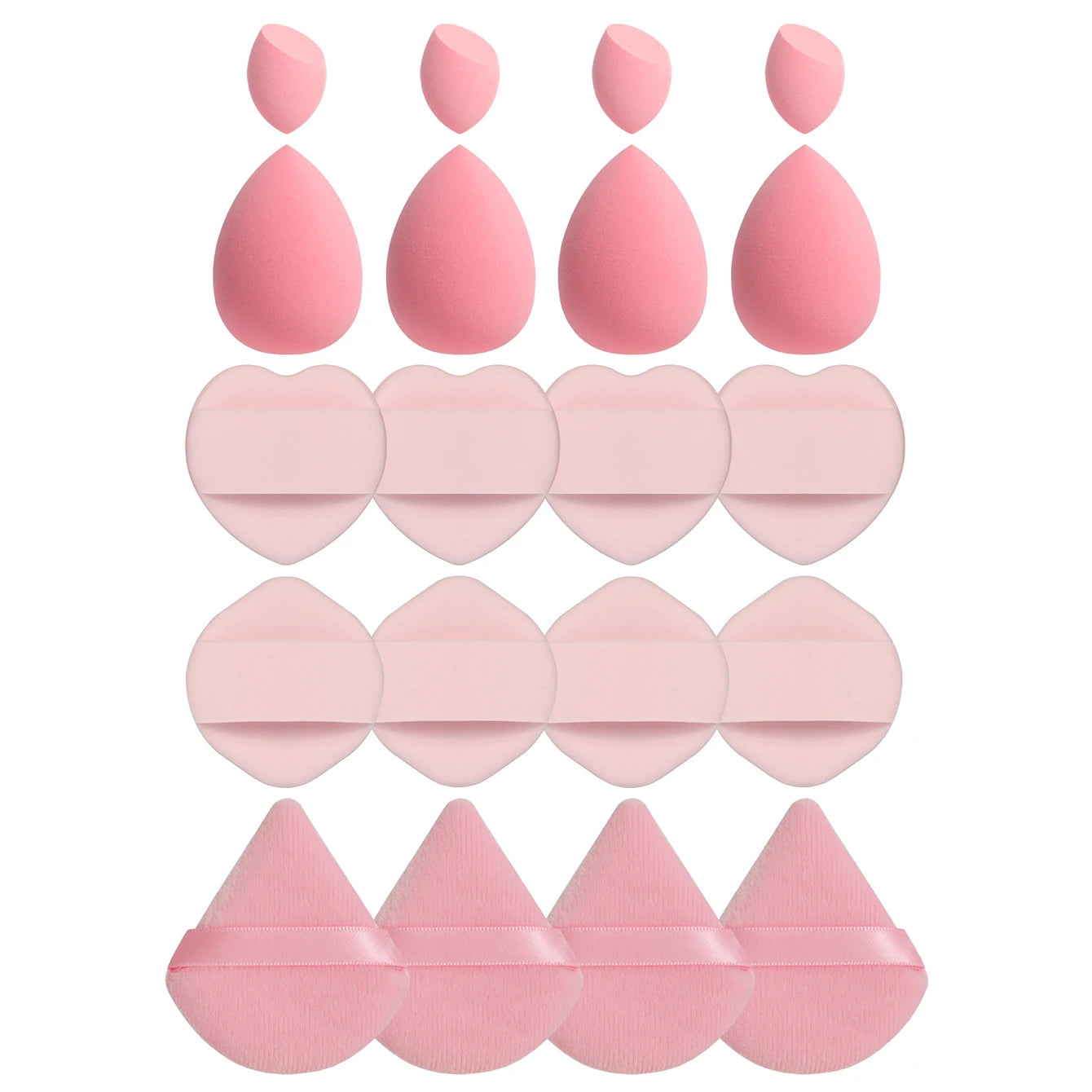 10/20/40/60Pcs Makeup Sponge, Multi-Functional Makeup Tool, Becomes Larger When Exposed to Water, Suitable for All Skin Types