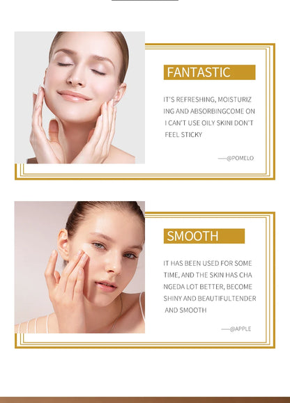 Rice hyaluronic acid essence moisturizes, moisturizes, brightens skin tone, improves skin roughness, and is a gentle serum