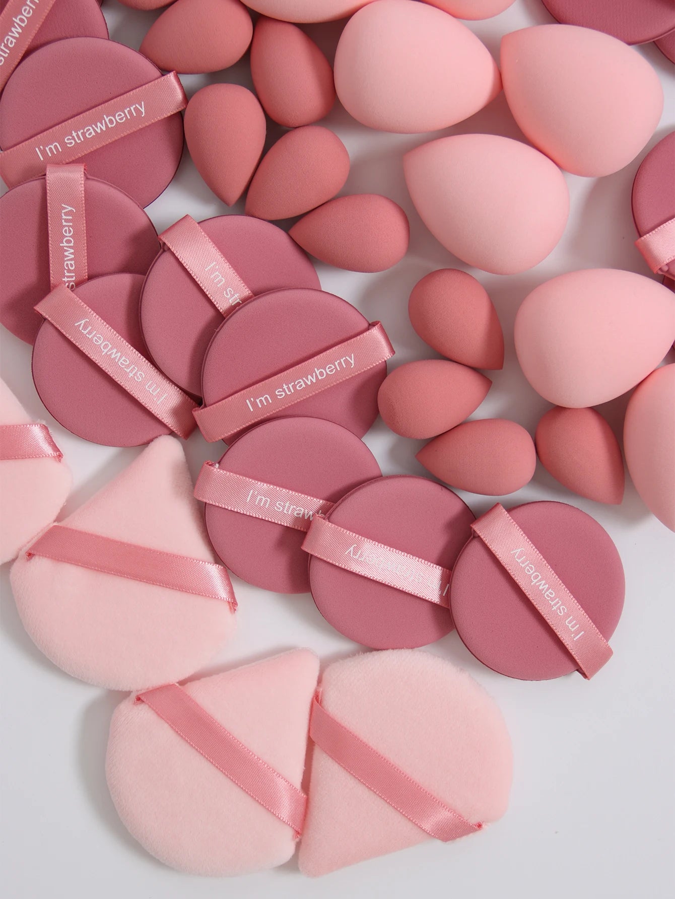 10/20/40/60Pcs Makeup Sponge, Multi-Functional Makeup Tool, Becomes Larger When Exposed to Water, Suitable for All Skin Types
