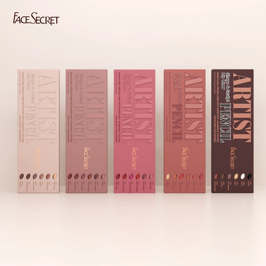 6pcs Lip Liner Pen 6 Colors Waterproof And Sweat-proof Not Easy To Fade Non-stick Cup Nude Lipstick Pencil SET
